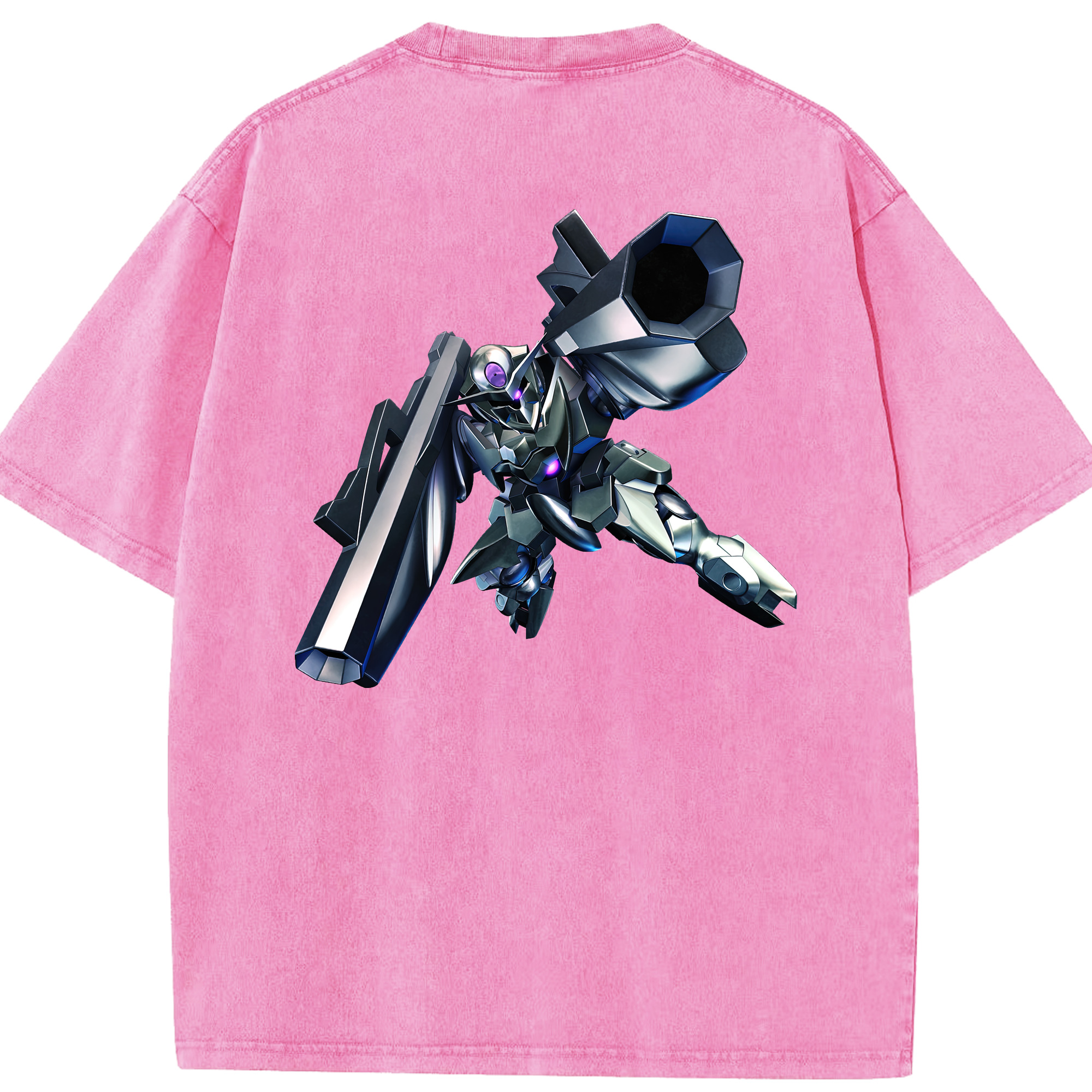 （画像用） 機動戦士ガンダム Mobile Suit Gundam 綿100% ヴィンテージ風 半袖Tシャツ（背面プリント）